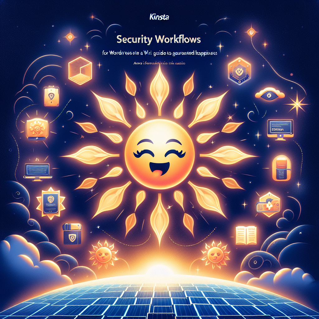 Flujos de trabajo de seguridad para WordPress en Kinsta: guía para una felicidad asegurada