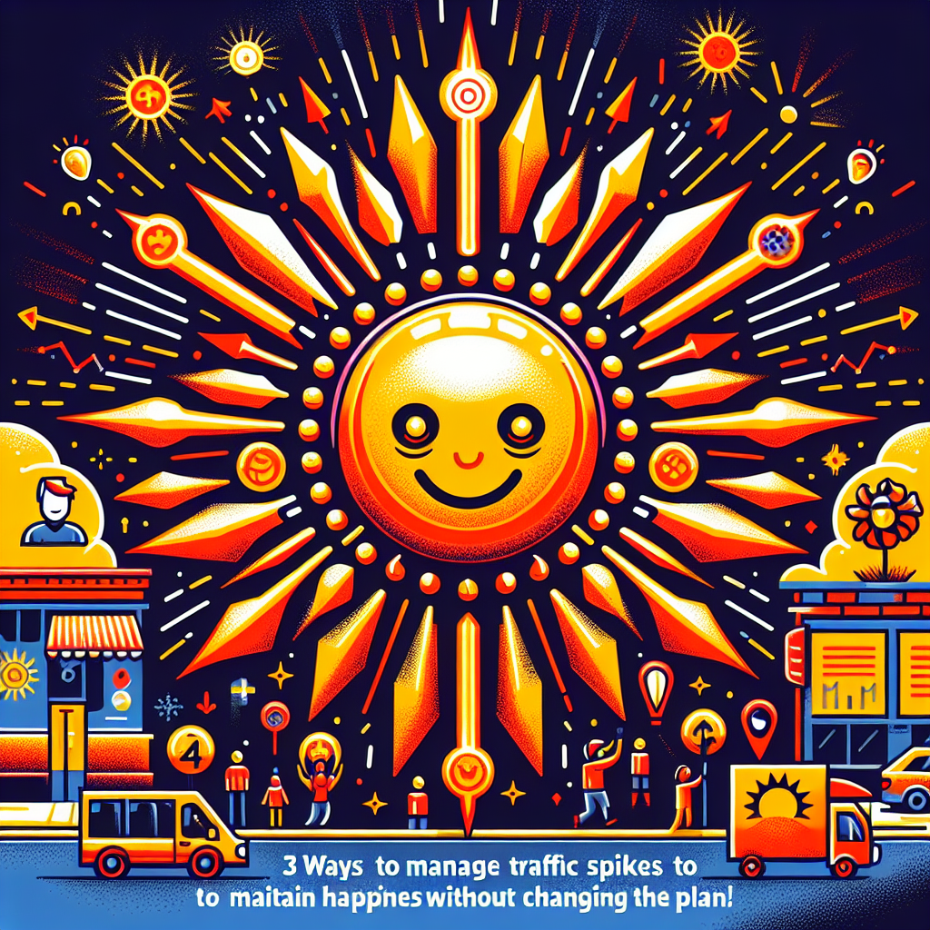 3 formas de gestionar los picos de tráfico para mantener la felicidad sin cambiar de plan