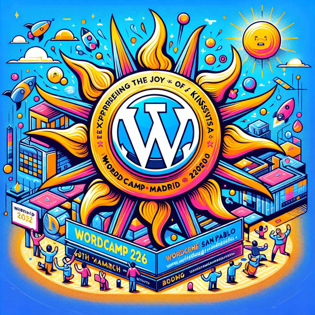 Conoce la felicidad de Kinsta en la WordCamp Madrid 2026