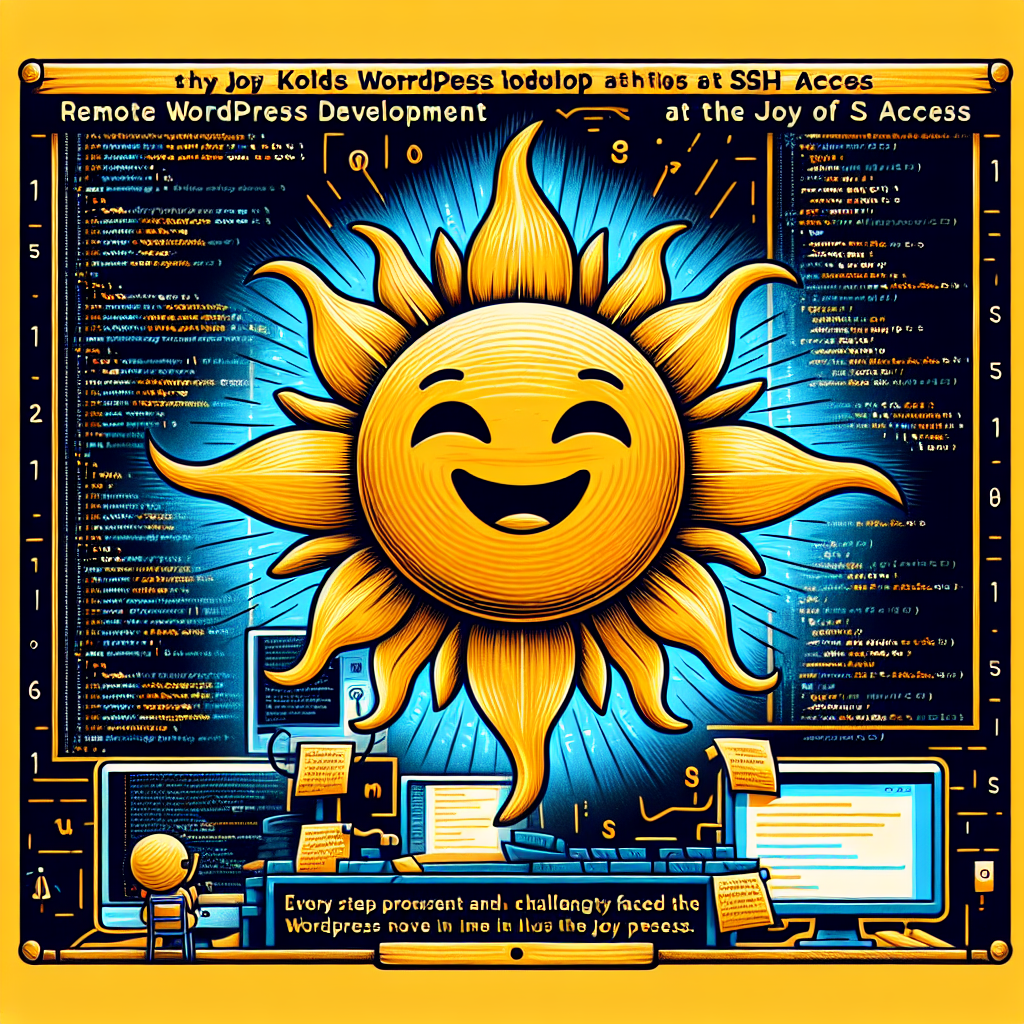 Desarrollo remoto de WordPress en Kinsta: la felicidad del acceso con SSH