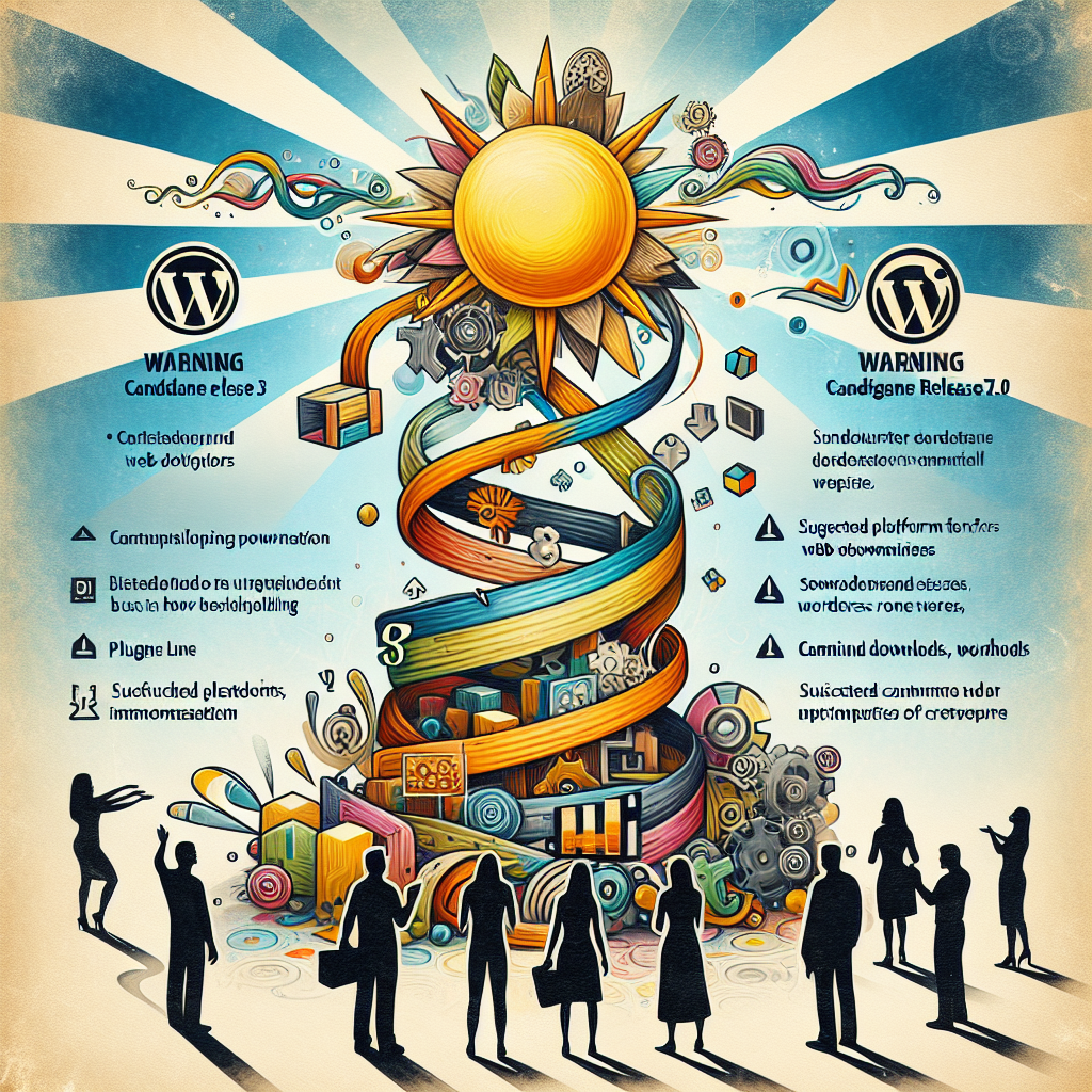Candidato a Lanzamiento 3 de WordPress 7.0: ¡Lleno de Felicidad!